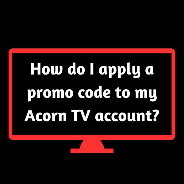 acorn tv promo code
